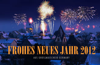 Neujahrsgruß aus Großmaischeid 2012